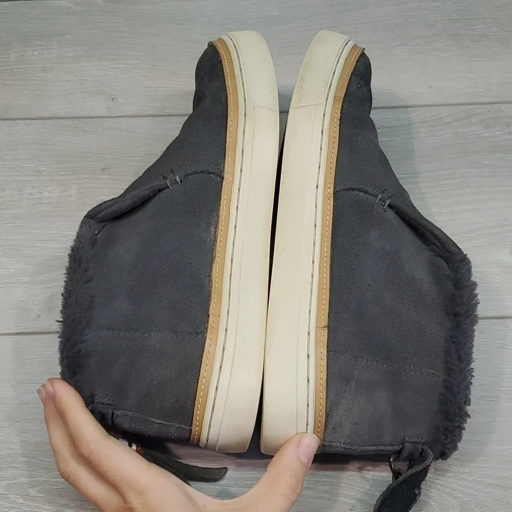 Toms Women Paxton Suede Comfort Ankle Booties shoes sz 8.5